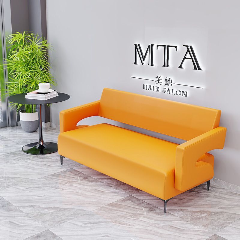 Rest area barber shop popular bench sofa stool clothing store shoe store waiting chair mechanism narrow small sofa