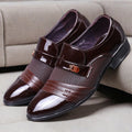 New men's leather shoes: lightweight, casual, durable, business-ready, spring/autumn style, round toe, soft leather, breathable, work & formal dress shoes
