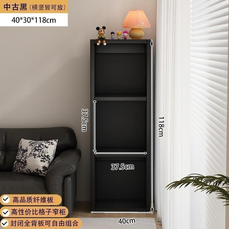 Kalak cabinet bookcase bedroom cabinet bedside display cabinet storage cabinet floor-standing wall plaid living room shelf