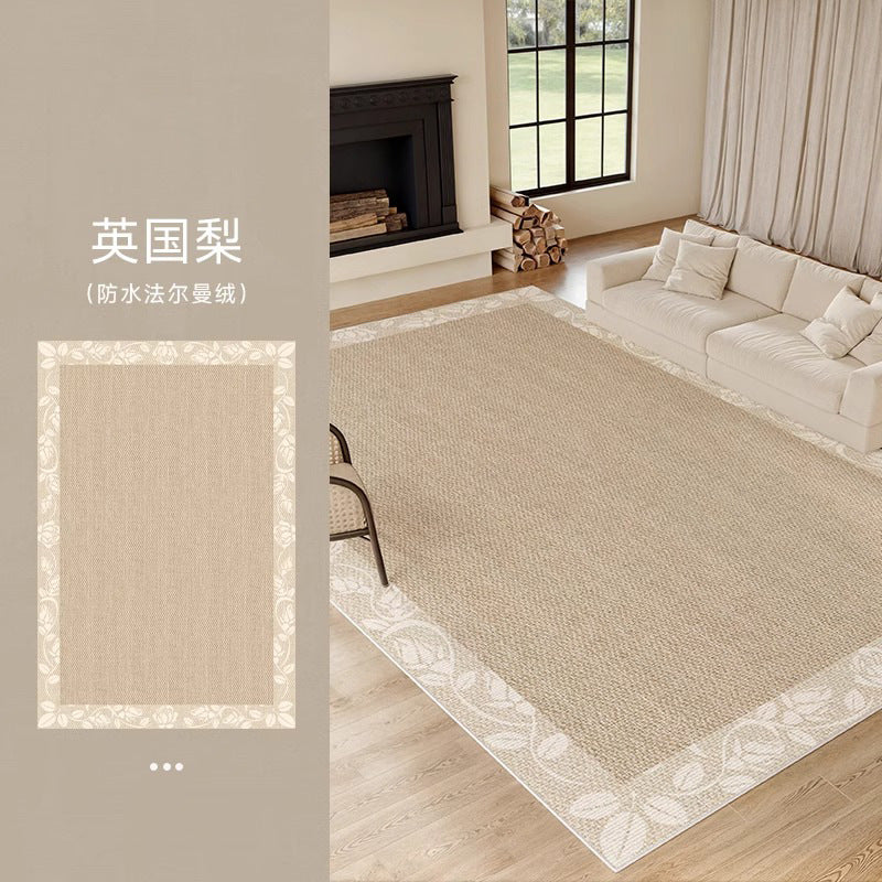 Carpet living room bedroom accessible luxurynew arrival bedside no-wash and wipeable room classy sense no-maintenance sofa waterproof floor mat