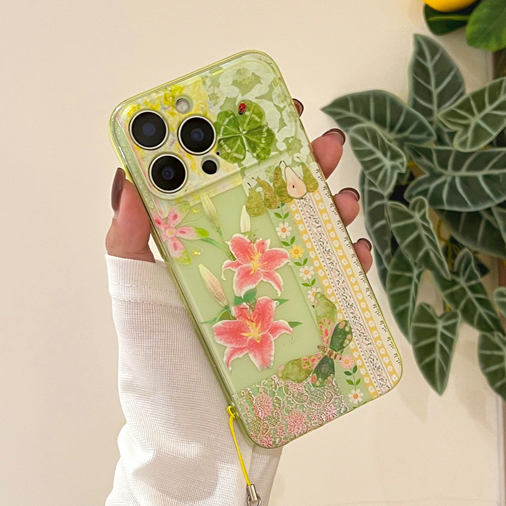 Suitable for iphone17pro mobile phone case apple 16 anti-fall all-inclusive tpu soft case 15 apple 16promax compatible
