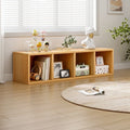Balcony bay window storage cabinet storage rack cabinet storage cabinet plaid cabinet floor-standing single-layer low cabinet bookshelf for home bookcase