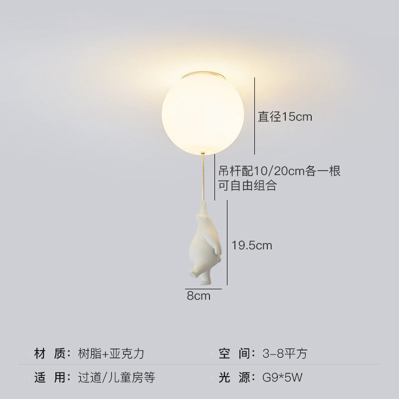 [Strict selection] Bedroom lamp full spectrum eye protection led pumpkin lamp simple master bedroom Zhongshan lamp cloud ceiling lamp