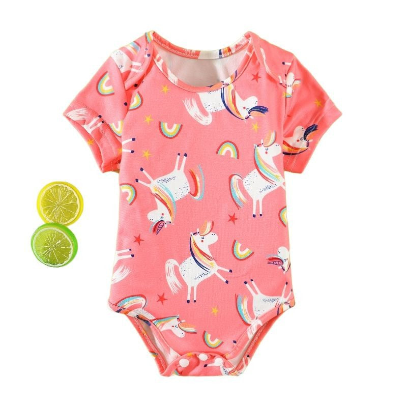 wholesale short-sleeved polyester imitation cotton khaki plain color men's and women's newborn baby plain color sublimation triangle onesie