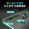 Electric adjustable height carbon fiber computer desk - desktop gaming desk - height adjustable office table