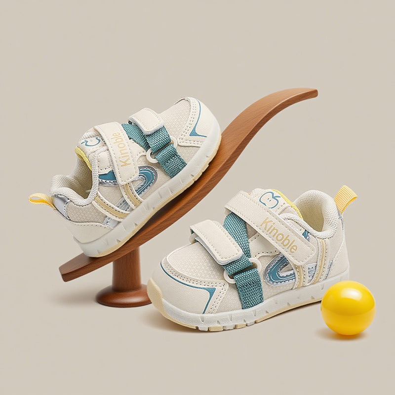 autumn new arrivals: soft-soled walking shoes for toddlers (ages 1-3) - waterproof leather sneakers for baby boys and girls