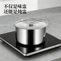 304 stainless steel spice jar with lid, kitchen airtight seasoning container, commercial and household condiment box, thickened flavor cup