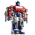 Guochao magnetic deformation robot assembly magnetic deformation autobot ejection cannon combined remote control toy gift