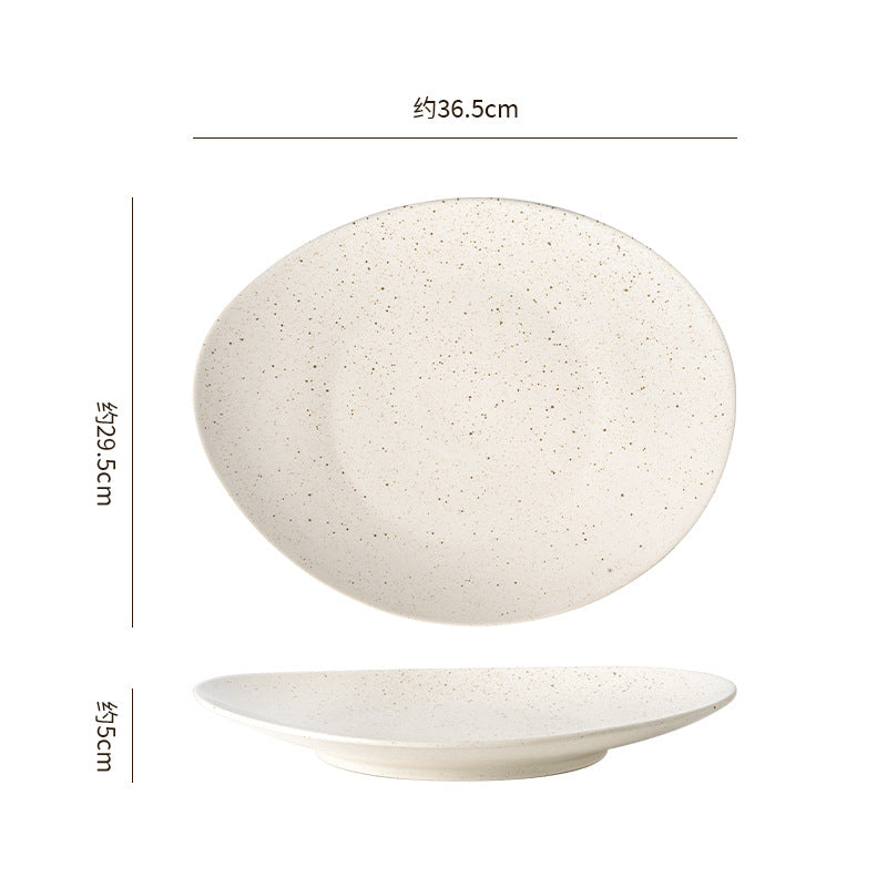 Vintage irregular high-end bowls, plates, and dishes - restaurant, hotel, and home tableware - unique dinnerware for serving dishes, desserts, rice bowls, and plating
