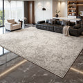Carpet living room italian light luxury normcore style gray high-end waterproof sofa home floor mat large area full coverage