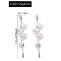 Baroque pearl earrings wholesale - european & american cross-border earrings, irregular light luxury, high-end teardrop earrings for women