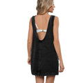 Fashion cross-border export women's clothing new arrival   washed backless casual vest dress suspender skirt