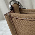 Evelyn tc pattern first layer cowhide evelyne bag mini genuine leather women's bag shoulder crossbody tote bag small bag