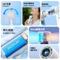 new arrival handheld high-speed cooling fan outdoor portable turbine foldable ice compress fan factory wholesale