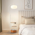 Frenchcasual floor-standing fishing stereo fish scale petals soft light b&b guest room living room multi-functional storage floor lamp