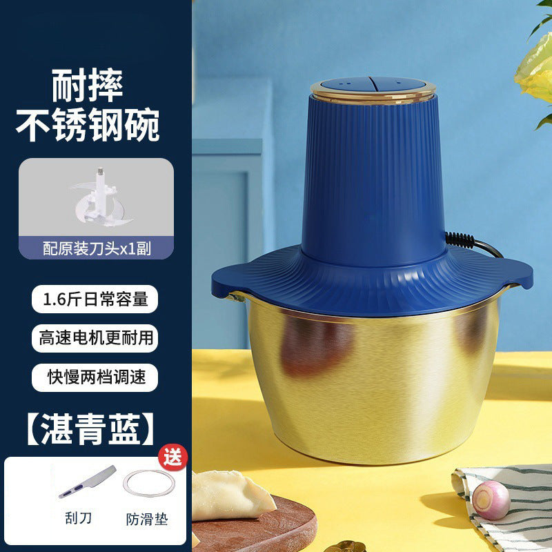 meat grinder for homeelectric stuffing grinder multi-function meat grinder stuffing minced vegetables garlic chili food processor manufacturer