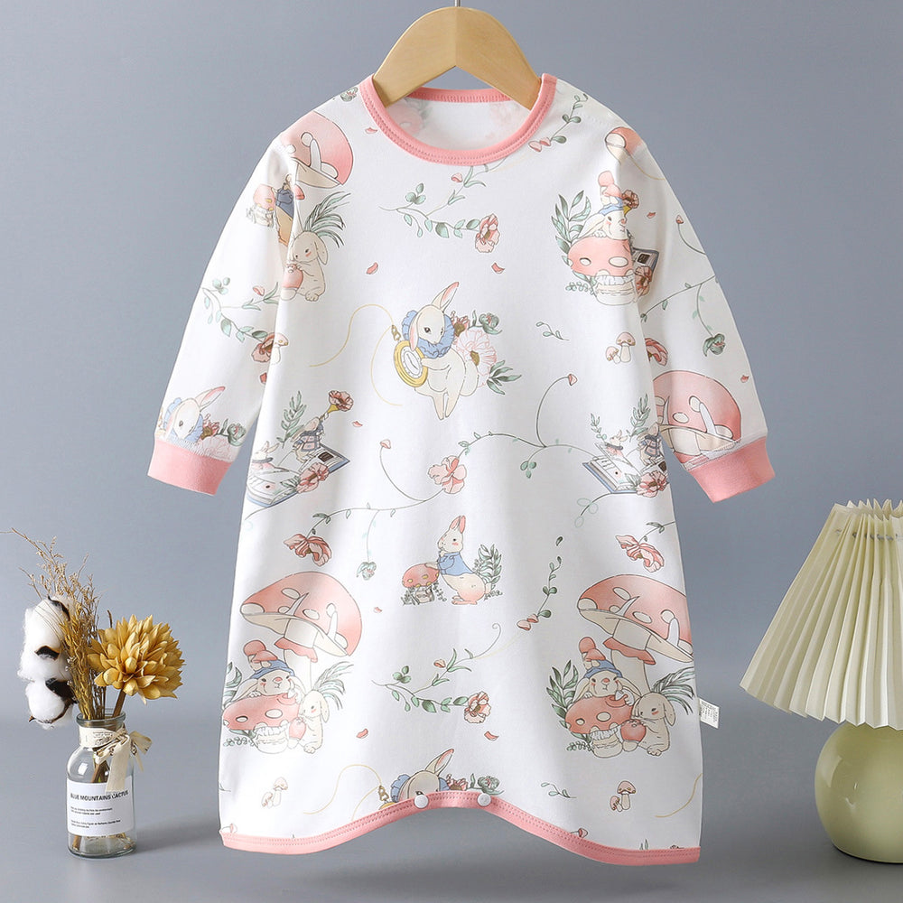 Spring & fallnew arrival baby onesie long sleeves baby romper pure cotton bottomintimatesnewborn romper boneless pajamas