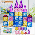 47 pieces [fairytale castle] thickened diamond-faced colored windows