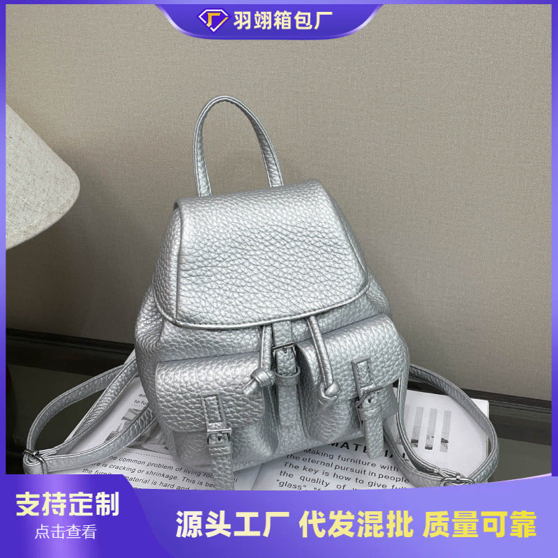 Cross-border backpack women's travel lightweight and high-value 2025 new niche Korean version of high-end school bag travel backpack