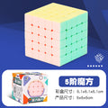 Puzzle 2345-level rubik's cube black color printed mirror pyramid five rubik's cube diagonal rotation sq twisted alien hot selling toy