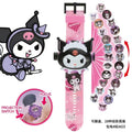 【factory direct】kids' projector watch - frozen, cartoon, light-up toy gift - kuromi