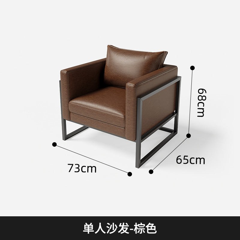Cross-border industrial style pub tables and chairs cafe bar sofa barbecue restaurant western restaurant dining bar clear bar booth sofa