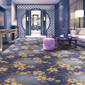 Restaurant carpet chinoiserie style large area banquet hall private room hotel aisle flame retardant cerpet commercial full floor