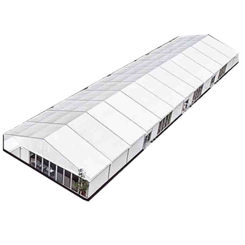 Factory direct export: industrial aluminum alloy gazebo - temporary logistics & warehousing warehouse gazebo - outdoor large-scale exhibition gazebo