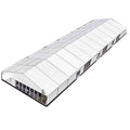 Factory direct export: industrial aluminum alloy gazebo - temporary logistics & warehousing warehouse gazebo - outdoor large-scale exhibition gazebo