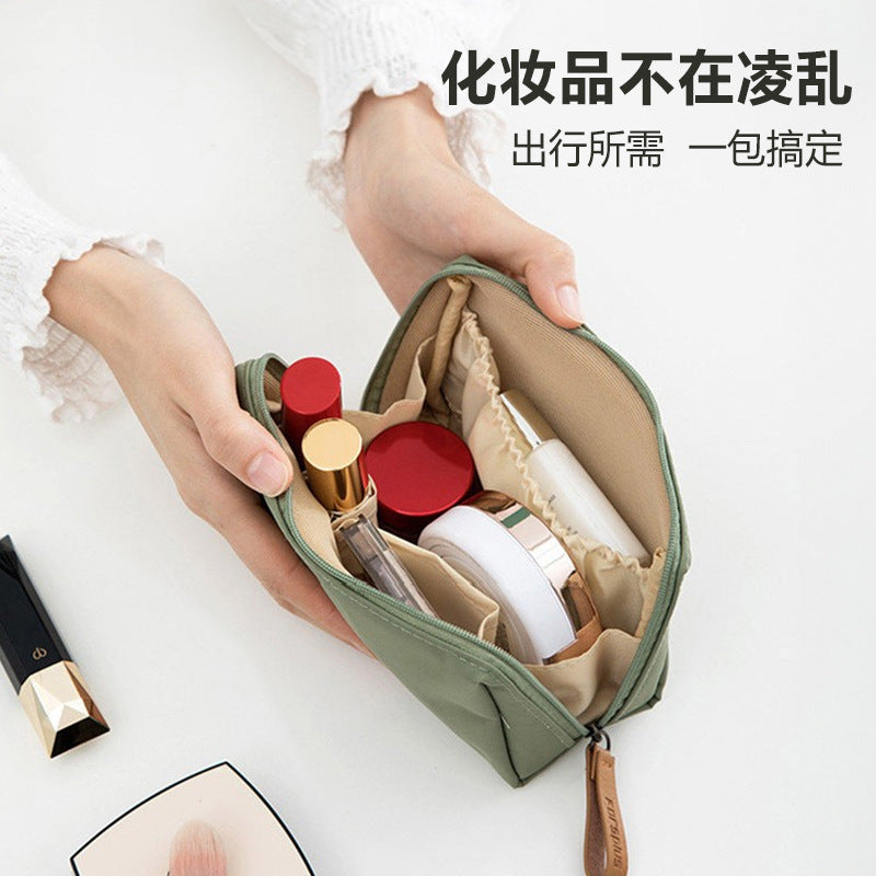 Premium mini cosmetic bag ins waterproof toiletries and skin care products outdoor travel cute portable storage bag