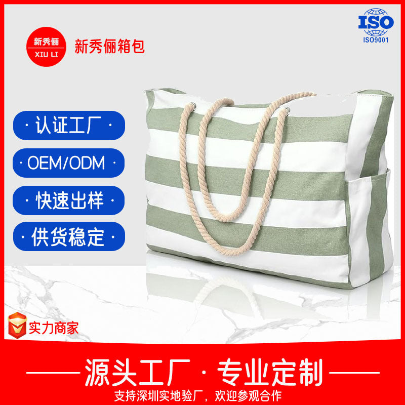 Samsonite manufacturer canvas bag sundries storage bag beach bag strong and durable strong storage bag