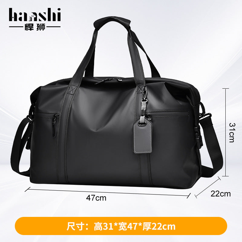 Cross-border men's travel bag casual fashion women's messenger bag large capacity fitness bag high sense lightweight handbag tide