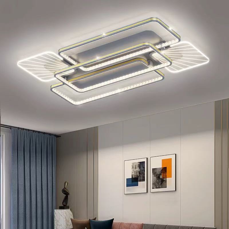 Living room main light 2025 new atmospheric light luxury ceiling light simple modern bedroom lighting whole house package combination