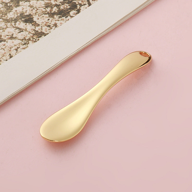 Wholesale cream spoons, cosmetic dispensing spoons, cream spoons, mask applicators, mask spoons, metal massage eye cream spoons