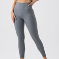 Fashion cross-border ribbed yoga pants environmental-friendly recycled beauty strips tummy control high waist sports pants women's butt lifting fitness pants