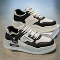 Men's sneakers: white canvas shoes, spring 2026 new arrivals, trendy and versatile casual athletic shoes, chunky sole student streetwear