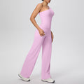 new cloud-like slimming peach hip yoga set - asymmetrical one-shoulder workout top & leggings - casual running & fitness outfit