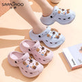 Women's clogs - 2025 summer new fashion, anti-slip, breathable, soft sole, odor-resistant, thick sole, height increasing sandals for outdoor wear