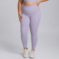 European and american plus size v-line butt lifting yoga pants - high waist tummy control tight workout leggings - barely there yoga fitness pants
