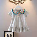 Girls' dresses summer  new style chic kids princess dress trendy baby girl summer dress fashionable