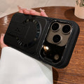 Pindun multi-functional suitable for iphone17 mobile phone case new magnetic invisible folding stand apple 16promax