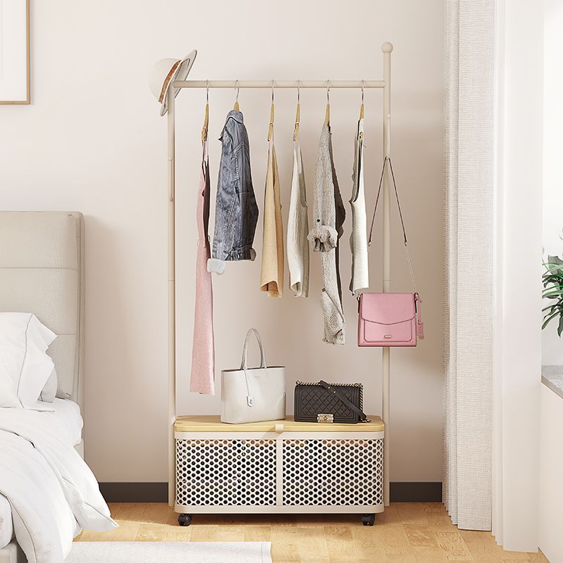Clothes drying rack floor-standing indoor high-grade clothes hanger fall and winter quilt balcony for home clothes drying rack telescopic pole