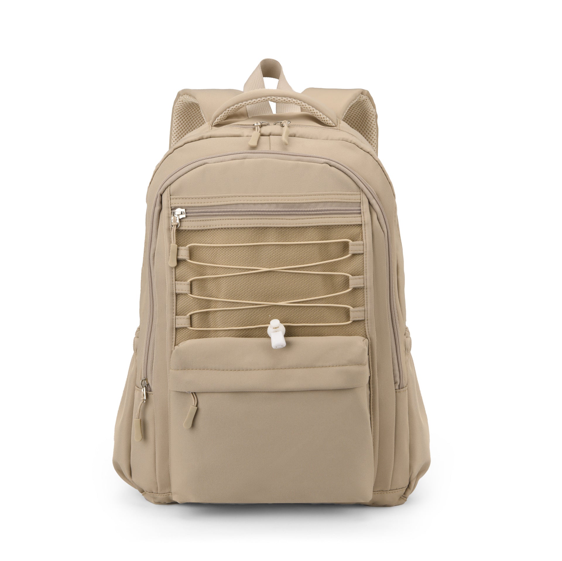Processing and customization of new simple and trendy men's and women's backpacks, college students' schoolbags, casual and versatile backpacks