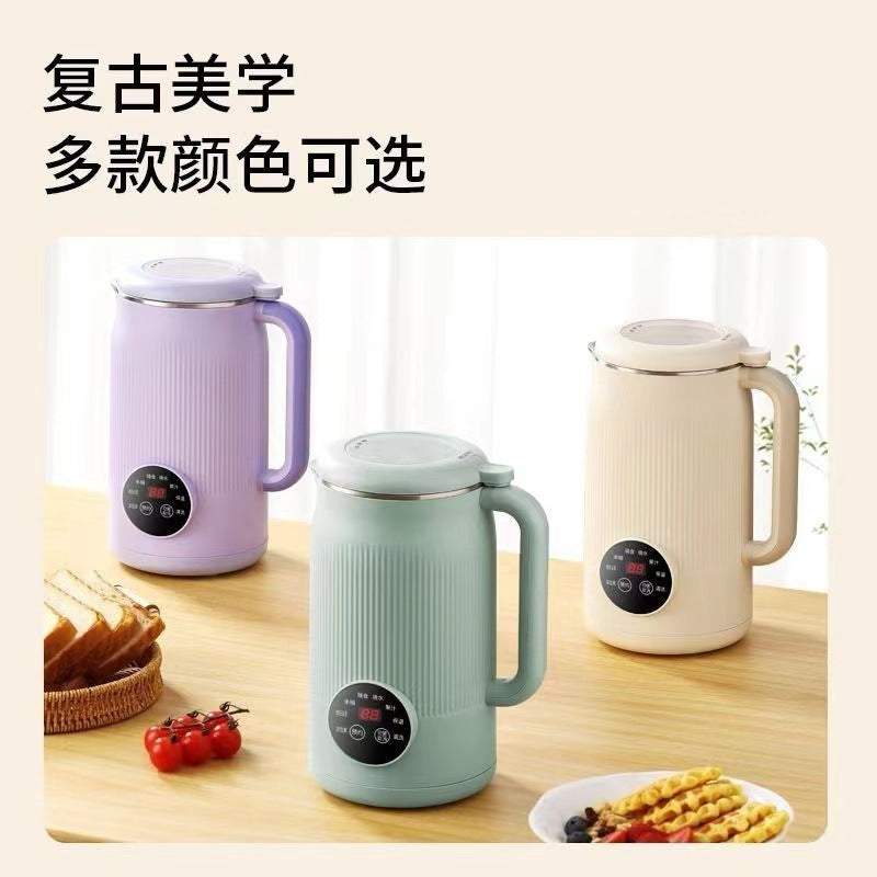 Export european regulations, american regulations, british regulations, multi-functional soy milk machine, for home, filter-free, fully automatic juice extraction, silent wall breaking machine