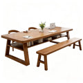 Nordic solid wood desk living room double study table modern minimalist computer desk home calligraphy desk office desk european and american style