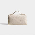 Lp19 lunch box bag genuine leather mini fashion women's bag 2025 new gigi same style satchel box bag crossbody small bag