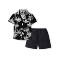 Boys' summer shirt set - hawaiian style family travel outfit - baby summer clothes - kids' summer beachwear - custom options available