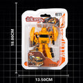 Alloy transforming construction vehicle (concrete mixer) - figure packaging