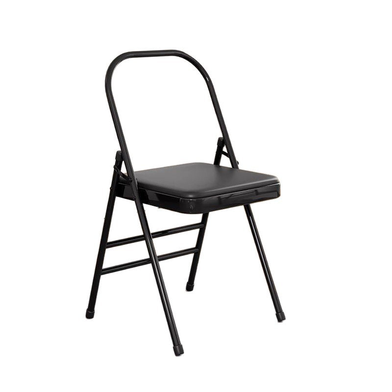 Thickened yoga yoga chair iyengar auxiliary yoga chair pu surface professional yoga chair auxiliary chair foldable chair