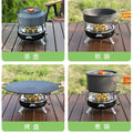 Brother jiedeng brs-207 seven-star outdoor stove brs-203 cassette stove fierce fire portable camping style liquefied gas stove